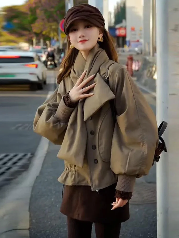 Ladies Thiened Winter Cotton Jaet Casual Sli Warm Coat Large Size Hooded Zipper Closure Long Sve Regular Length
Ladies Thiened Winter Cotton Jaet Casual Sli Warm Coat Large Size Hooded Zipper Closure Long Sve Regular Length