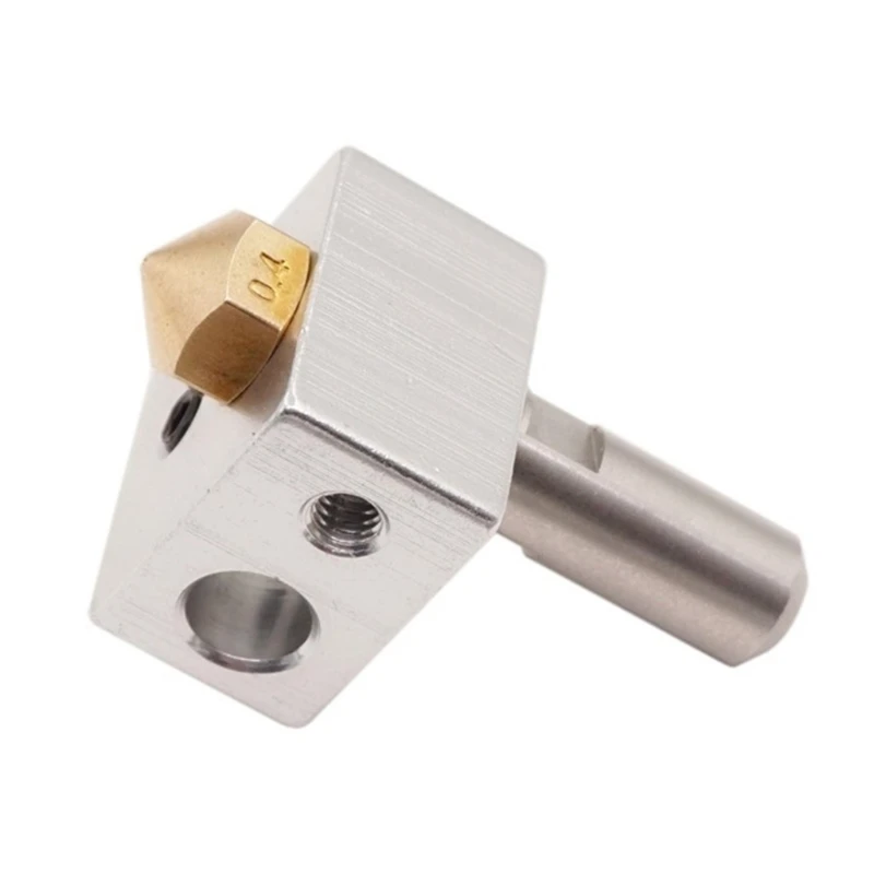 DN59 MK10 Hotend Kit For 3D Printer M7 Nozzle Throat Aluminum Heater Block with PTFE Tube Improved Fit for M3 M4 Thermistor
DN59 MK10 Hotend Kit For 3D Printer M7 Nozzle Throat Aluminum Heater Block with PTFE Tube Improved Fit for M3 M4 Thermistor