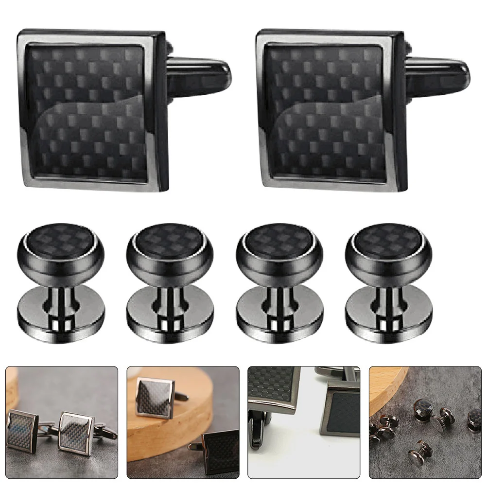 8 Pcs Shirt Cufflinks Dress Shirts for Men Bling Cofflink Mens Tie Clips Bridegroom
8 Pcs Shirt Cufflinks Dress Shirts for Men Bling Cofflink Mens Tie Clips Bridegroom
