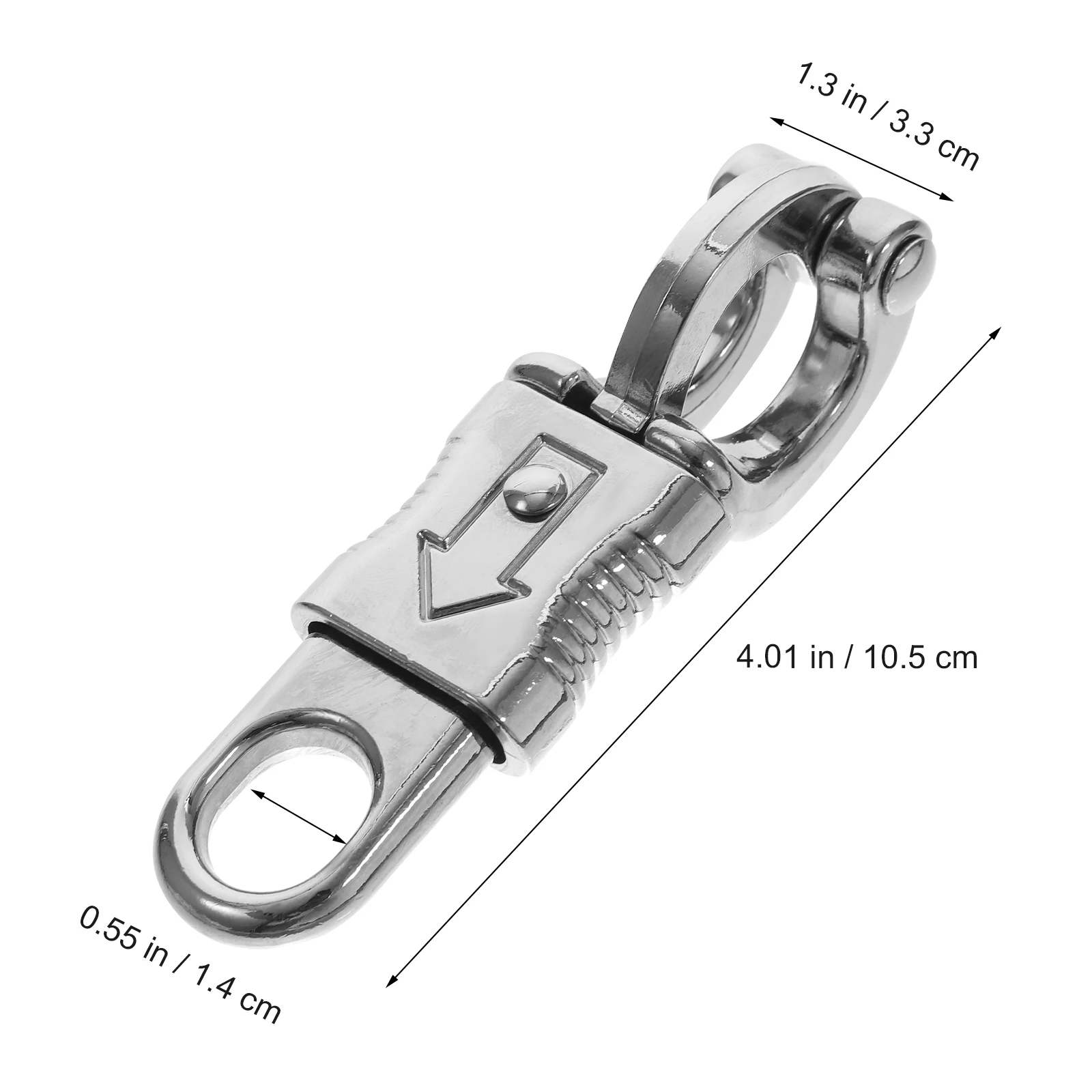 Quick Release Hook for Horse Reins Get Back Fixed Eye Snap Camping Accessories Equestrian Emergency Button
Quick Release Hook for Horse Reins Get Back Fixed Eye Snap Camping Accessories Equestrian Emergency Button