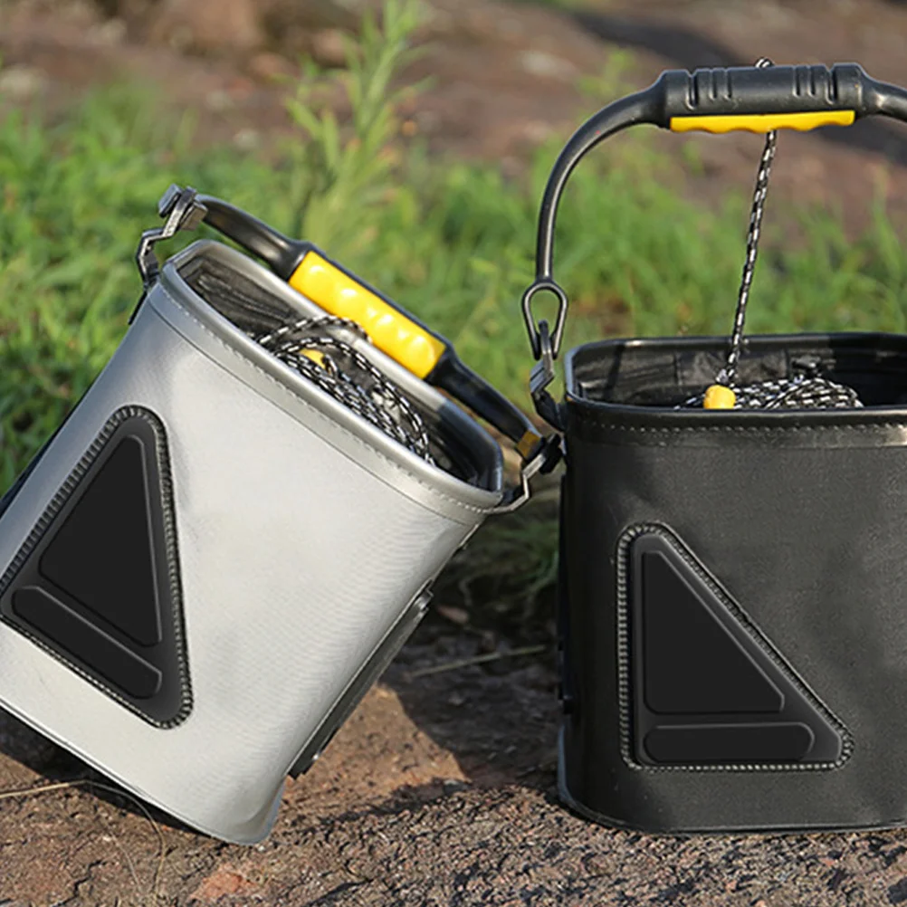 Collapsible Fishing Bucket Thickened Waterproof Eva Foldable Fish Bag Rope Portable Live Fish Container Fishing Basin
Collapsible Fishing Bucket Thickened Waterproof Eva Foldable Fish Bag Rope Portable Live Fish Container Fishing Basin