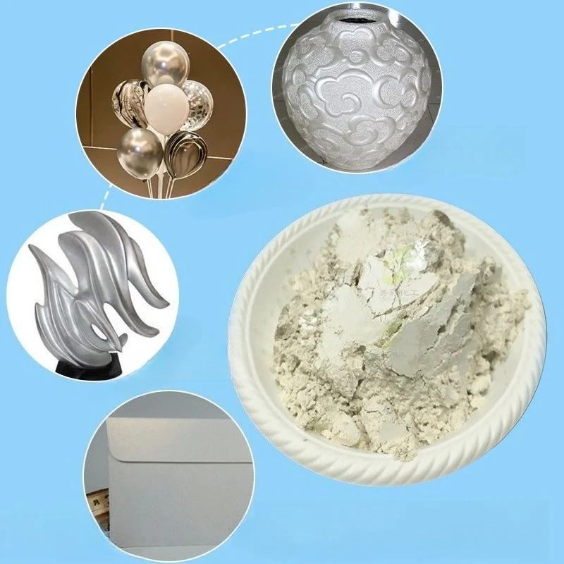 1000g 60-1200 Mesh Silver-white Pearlescent Mica Powder DIY Painting Pigment Crafts Coloring Pearlescent Pigment Mica Powder
1000g 60-1200 Mesh Silver-white Pearlescent Mica Powder DIY Painting Pigment Crafts Coloring Pearlescent Pigment Mica Powder