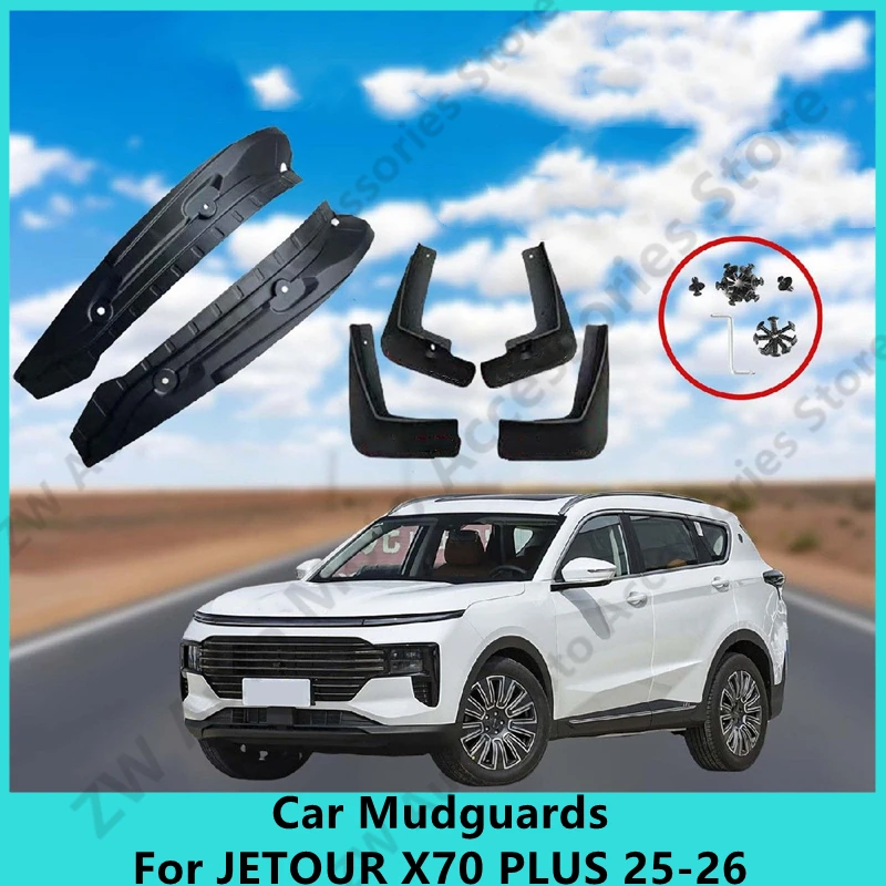Car Mudguards For JETOUR X70 PLUS 25-26 Mud Guards Fender Flare Mudflaps Exterior Parts Auto Accessories Refit
Car Mudguards For JETOUR X70 PLUS 25-26 Mud Guards Fender Flare Mudflaps Exterior Parts Auto Accessories Refit