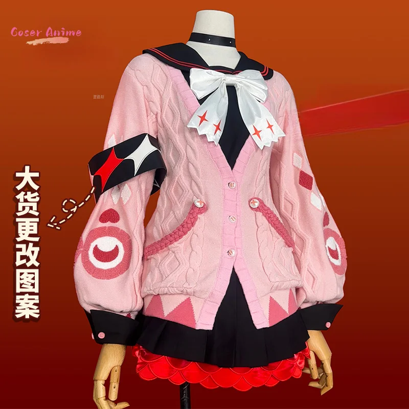 Zenless Zone Zero Ukinami Yuzuha Cosplay Costume Uniform Halloween Carnival Party Christmas Play Role Clothe Clothing for Women
Zenless Zone Zero Ukinami Yuzuha Cosplay Costume Uniform Halloween Carnival Party Christmas Play Role Clothe Clothing for Women