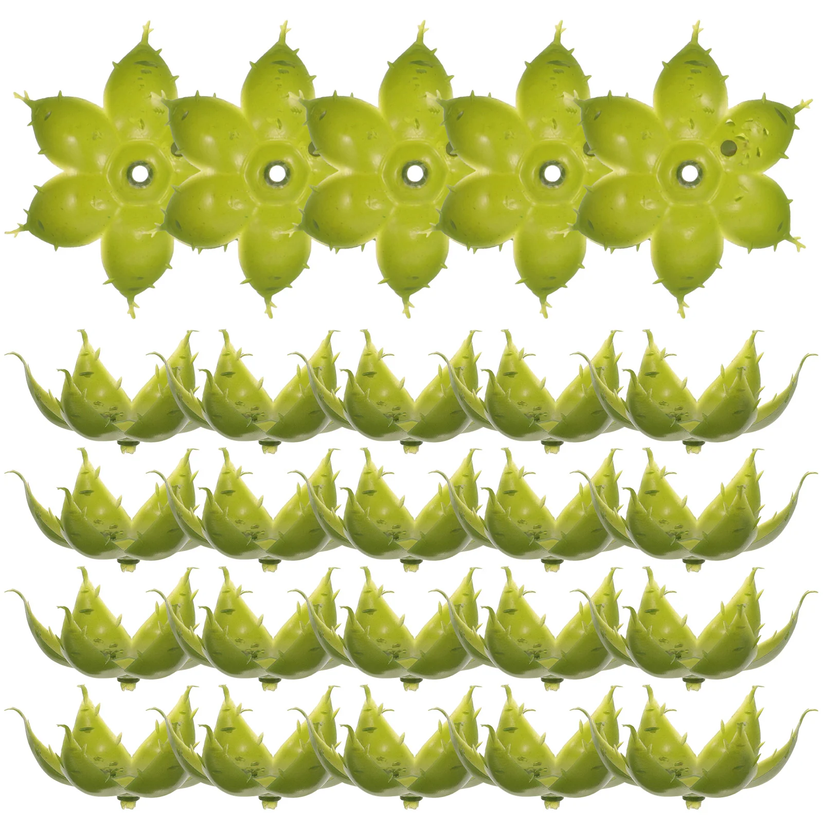 50 Pcs Flower Accessories Rose Calyxes DIY Plastic Chrysanthemum Artificial Sepals For Supplies
50 Pcs Flower Accessories Rose Calyxes DIY Plastic Chrysanthemum Artificial Sepals For Supplies