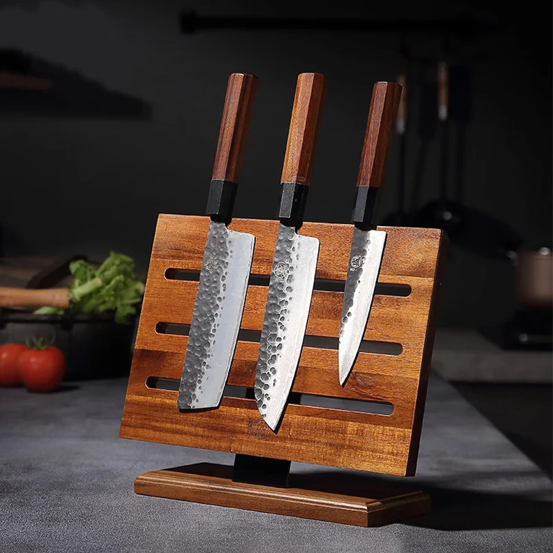 Magnetic Knife Stand Board Acacia Wood Kitchen Display Knife Holder Restaurant Hotel Slicer Butcher Cleaver Magnet Knife Rack
Magnetic Knife Stand Board Acacia Wood Kitchen Display Knife Holder Restaurant Hotel Slicer Butcher Cleaver Magnet Knife Rack
