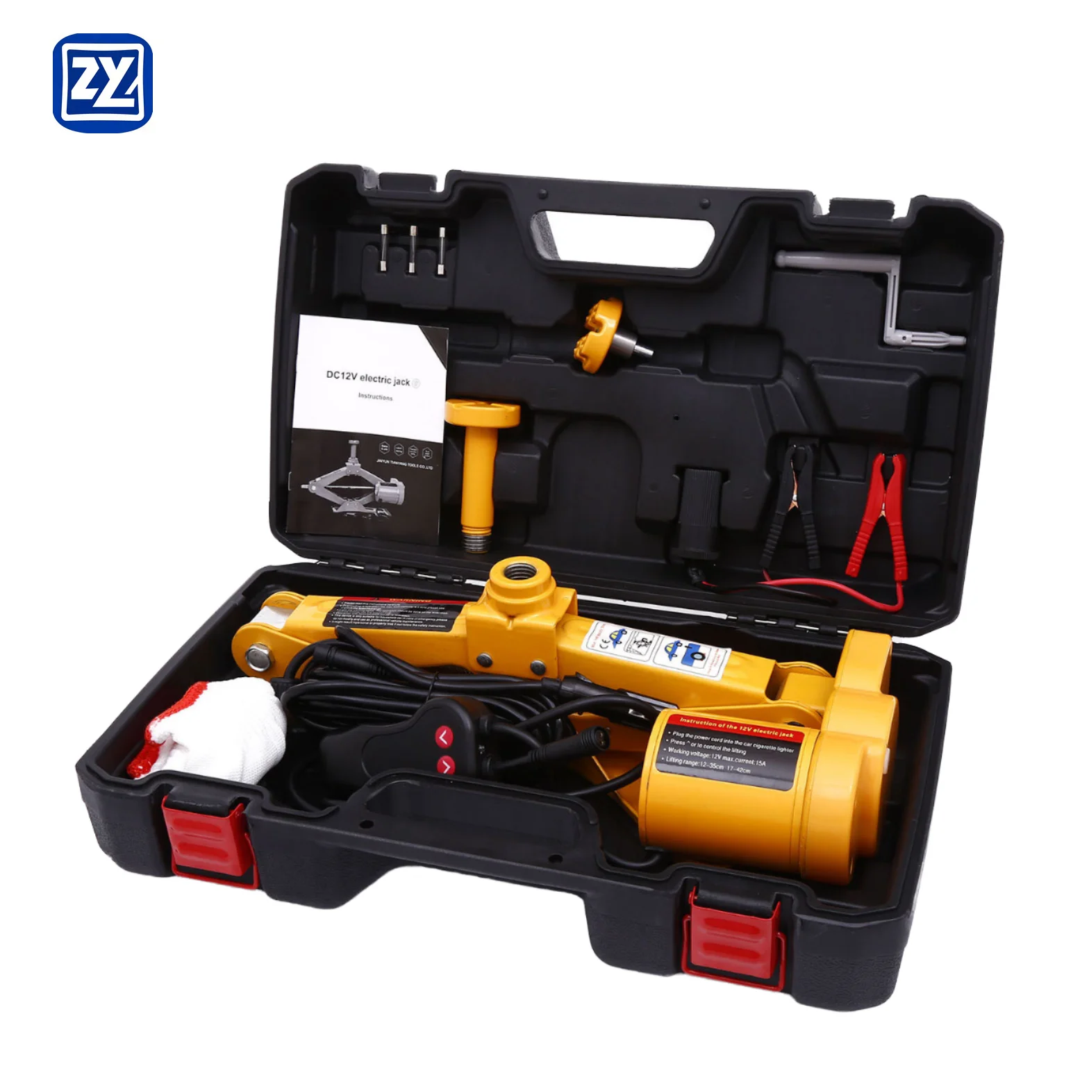 Hot Sale 12v Automatic Car Electric Jack Set 3 in 1 Car Repair Kit
Hot Sale 12v Automatic Car Electric Jack Set 3 in 1 Car Repair Kit