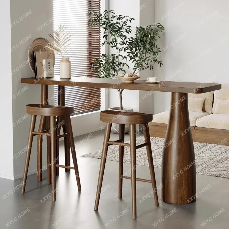 A Solid Wood Bar Table Small Apartment Family Restaurant Fashion Partition Small Bar
A Solid Wood Bar Table Small Apartment Family Restaurant Fashion Partition Small Bar
