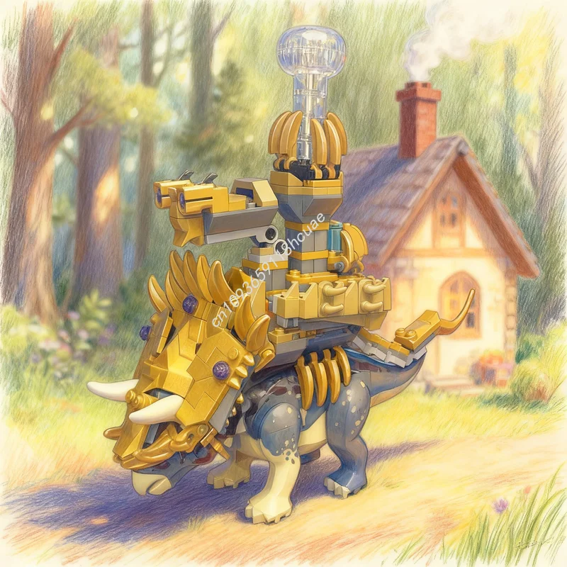 289 шт. MOC динозавры с шипами,arbeast Lacertilians, модель строительных блоков, рождественский подарок, архитектурная игрушка, творческая идея «сделай сам»
289 шт. MOC динозавры с шипами,arbeast Lacertilians, модель строительных блоков, рождественский подарок, архитектурная игрушка, творческая идея «сделай сам»