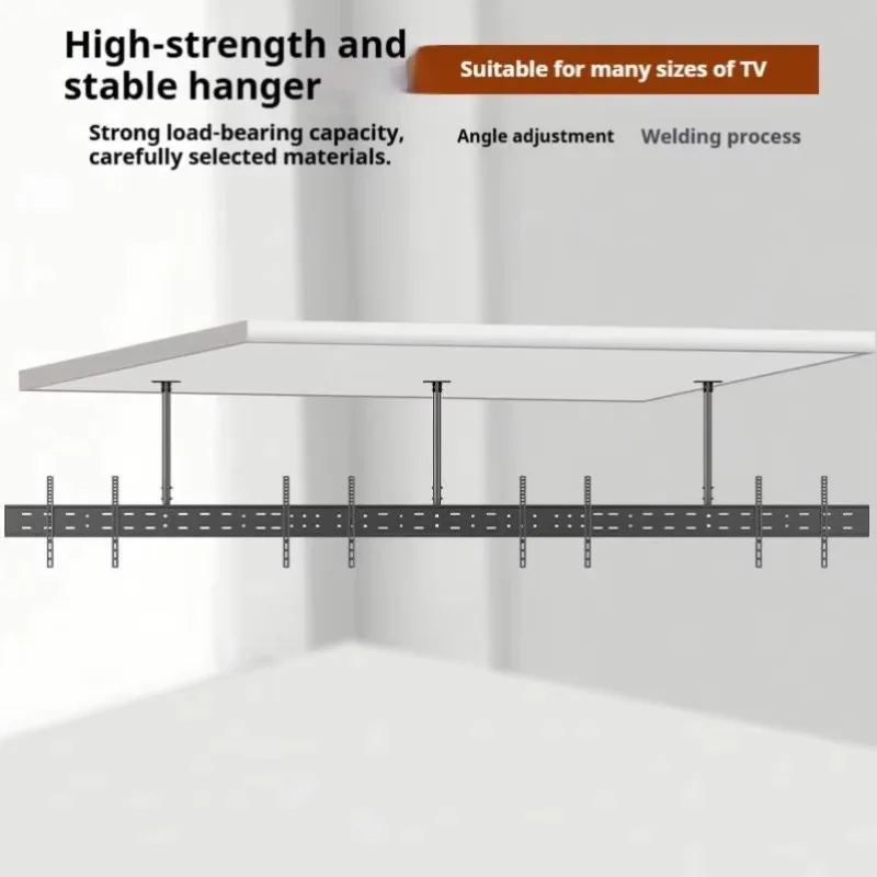 Tv Hanging Mount Projector Holder Ceiling TV Bracket for 32-80 Inch LCD Swiveled Tv Stand
Tv Hanging Mount Projector Holder Ceiling TV Bracket for 32-80 Inch LCD Swiveled Tv Stand