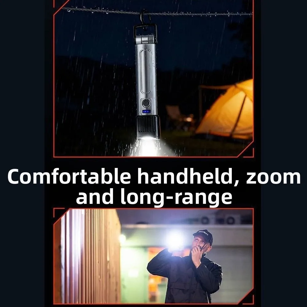 Rechargeable Folding Work Light Long-Lasting Super Brightness Flashlight Folding High-lumen Portable Searchlight Repairs
Rechargeable Folding Work Light Long-Lasting Super Brightness Flashlight Folding High-lumen Portable Searchlight Repairs