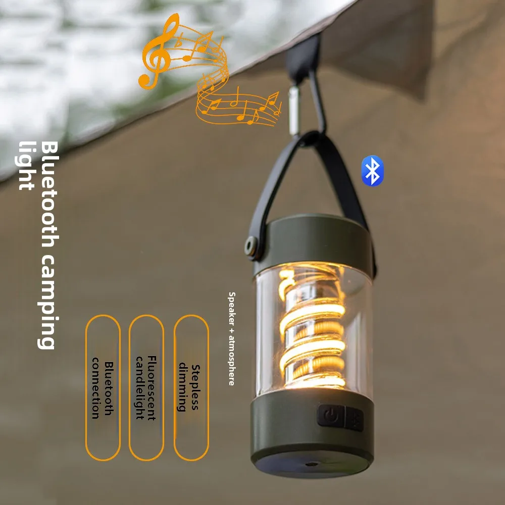 Multifunctional Bluetooth Speaker Camping Lamp Portable Triangular Bracket Lighting Lamp Canopy Tent Atmosphere Camping Supplies
Multifunctional Bluetooth Speaker Camping Lamp Portable Triangular Bracket Lighting Lamp Canopy Tent Atmosphere Camping Supplies