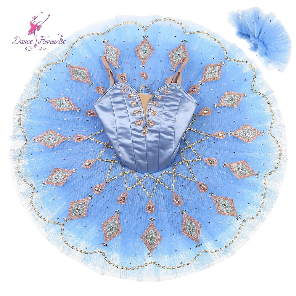 Dance Favourite Ballet Tutus B24058 Pale Blue Professional Tutu Made -to-Order Blue Bird Variation Ballet Tutu
Dance Favourite Ballet Tutus B24058 Pale Blue Professional Tutu Made -to-Order Blue Bird Variation Ballet Tutu