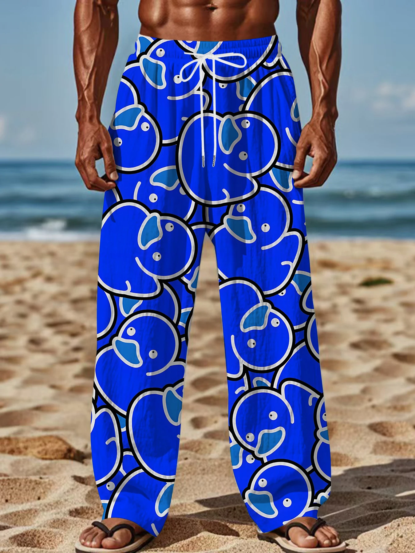 2026 Men's Printed Straight Leg Pants Vibrant Abstract Pattern Drawstring Waist Loose Fit Summer Beach Casual Swim Shorts
2026 Men's Printed Straight Leg Pants Vibrant Abstract Pattern Drawstring Waist Loose Fit Summer Beach Casual Swim Shorts