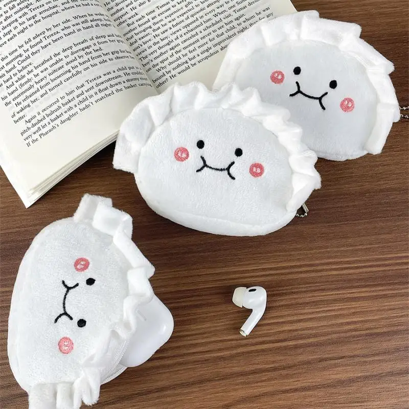 Dumpling Coin Purse Plush Wallet Pendant Earphone Bag Lipstick Bag Portable Key Case
Dumpling Coin Purse Plush Wallet Pendant Earphone Bag Lipstick Bag Portable Key Case