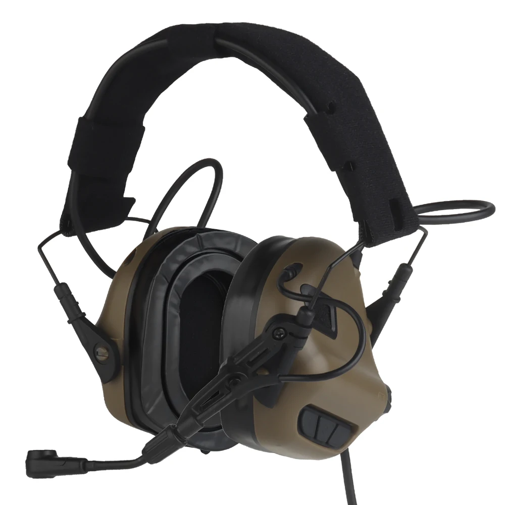 7.0 Sound Pickup Noise Reduction Headset Upgrade Processor Outdoor Hunting Combat Shooting Airsoft Headphone Fit Tactical Helmet
7.0 Sound Pickup Noise Reduction Headset Upgrade Processor Outdoor Hunting Combat Shooting Airsoft Headphone Fit Tactical Helmet