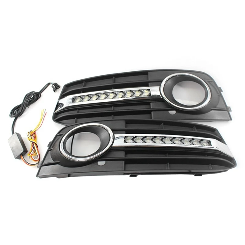 Car Fluorescent Daytime Running Light Mesh Grille Fog Lamp Frame Suitable For A4 B8 2009-2011 8KD807682 8KD807681 Parts
Car Fluorescent Daytime Running Light Mesh Grille Fog Lamp Frame Suitable For A4 B8 2009-2011 8KD807682 8KD807681 Parts