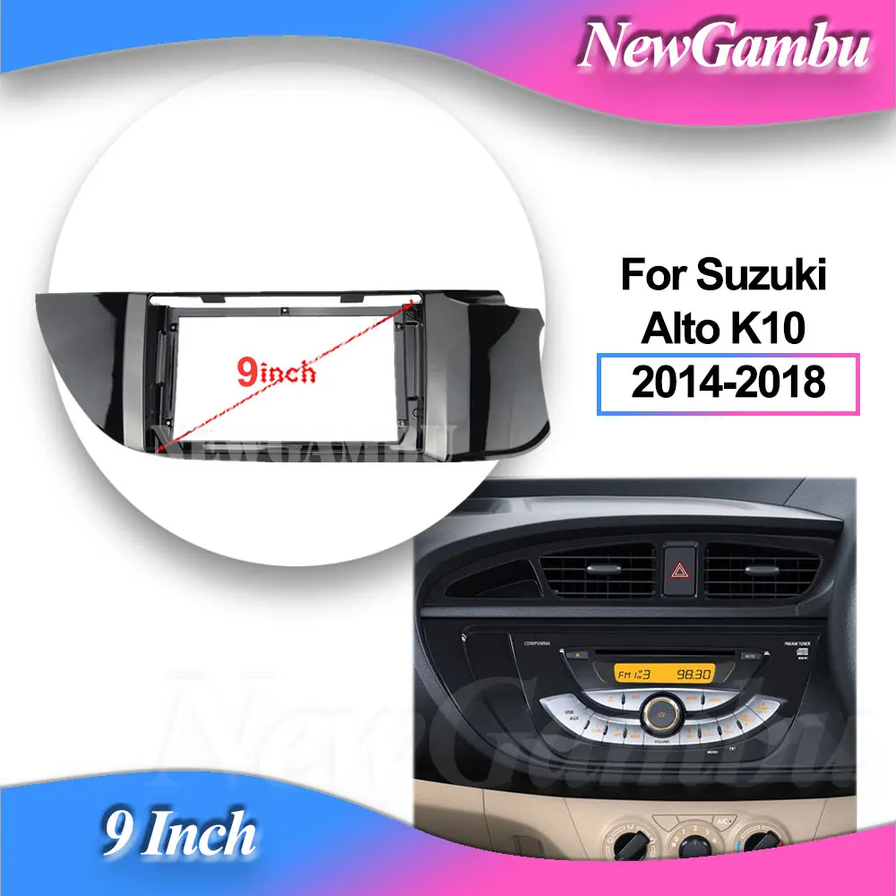 NewGambu 9 inch Car Frame Fascia Adapter Decoder For Suzuki Alto K10 2014 - 2018 Frame Or Cable Fitting Panel
NewGambu 9 inch Car Frame Fascia Adapter Decoder For Suzuki Alto K10 2014 - 2018 Frame Or Cable Fitting Panel