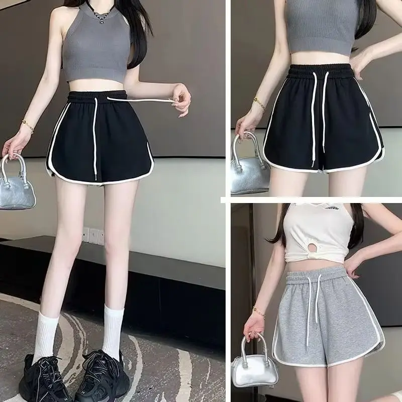 2025 Summer New Women Fashion Sports Shorts High Waist Sexy Hot Girl Korean Version Comfortable Casual Yoga Wide Leg Pants
2025 Summer New Women Fashion Sports Shorts High Waist Sexy Hot Girl Korean Version Comfortable Casual Yoga Wide Leg Pants