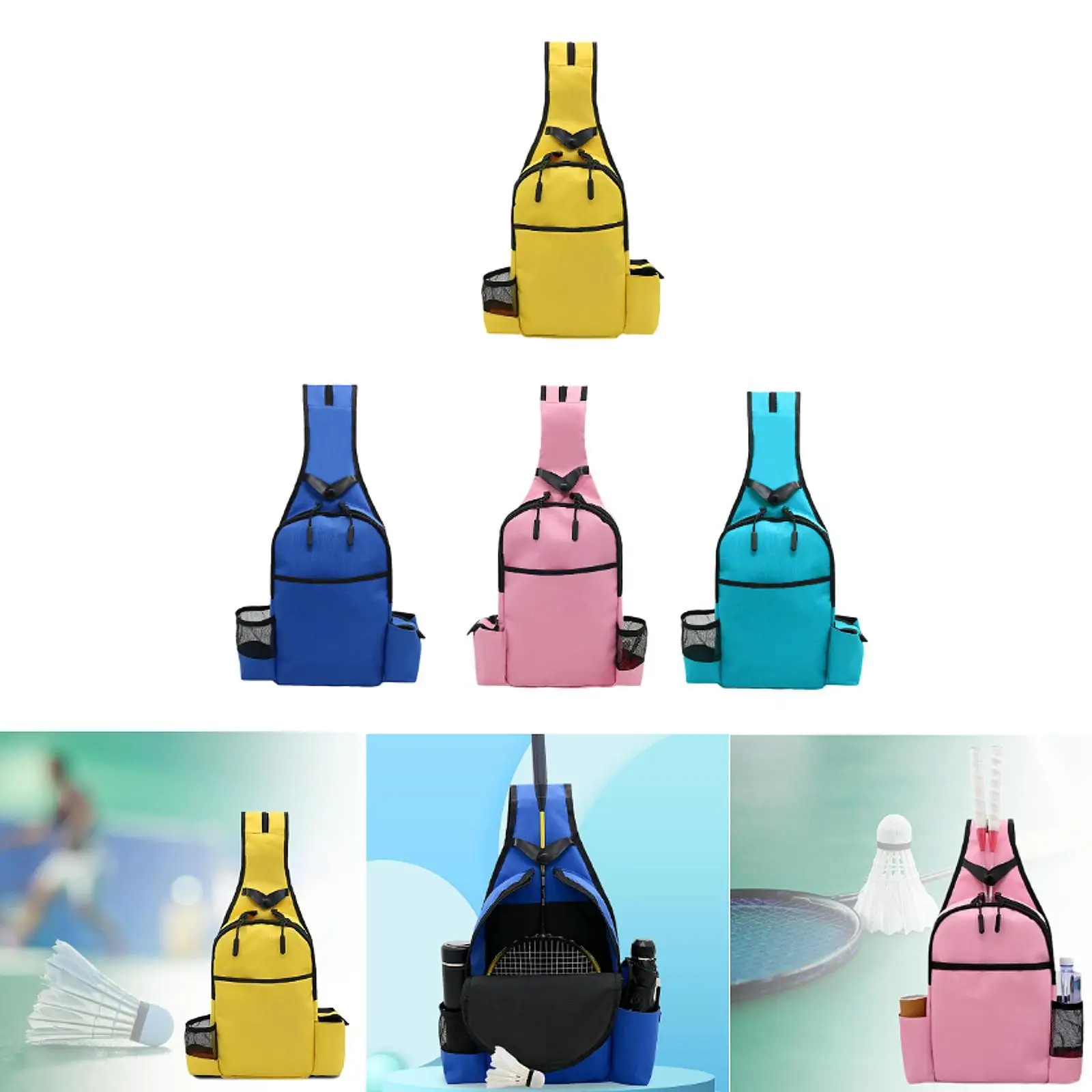 Tennis Bag ,Tennis Backpack for Women Men ,Wear Resistant Badminton Backpack Racquets Bag for Squash Racquets
Tennis Bag ,Tennis Backpack for Women Men ,Wear Resistant Badminton Backpack Racquets Bag for Squash Racquets