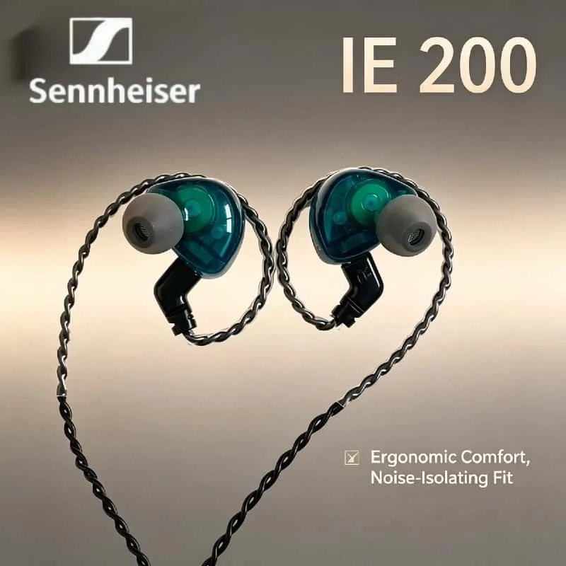 2026 New Sennheiser IE 200 In Ear Headphones TrueResponse Transducers Neutral Sound Signature Deep Bass Impactful 6Hz 20kHz
2026 New Sennheiser IE 200 In Ear Headphones TrueResponse Transducers Neutral Sound Signature Deep Bass Impactful 6Hz 20kHz