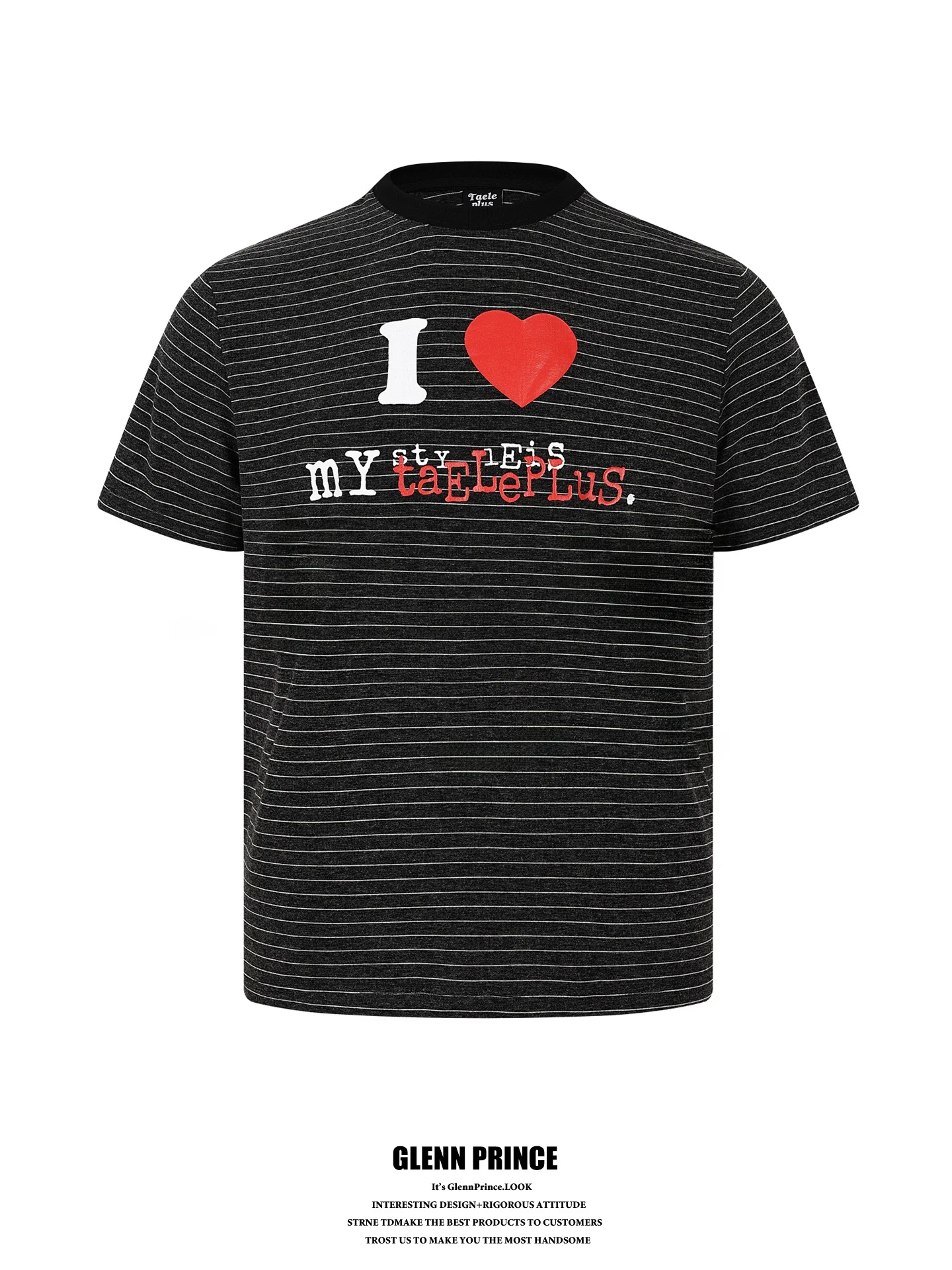 American Retro Short Sleeve T-Shirt Shoulder Love Slogan Stripes Summer Trendy Brand INS Top for Couples Loose Fit Printed Po...
American Retro Short Sleeve T-Shirt Shoulder Love Slogan Stripes Summer Trendy Brand INS Top for Couples Loose Fit Printed Po...