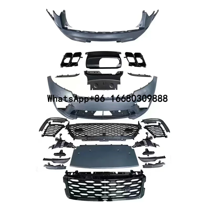 Car Exterior Body Kit for Land Rover Range Rover Velar 2018+ Body Parts Front Rear Bumper Assy
Car Exterior Body Kit for Land Rover Range Rover Velar 2018+ Body Parts Front Rear Bumper Assy