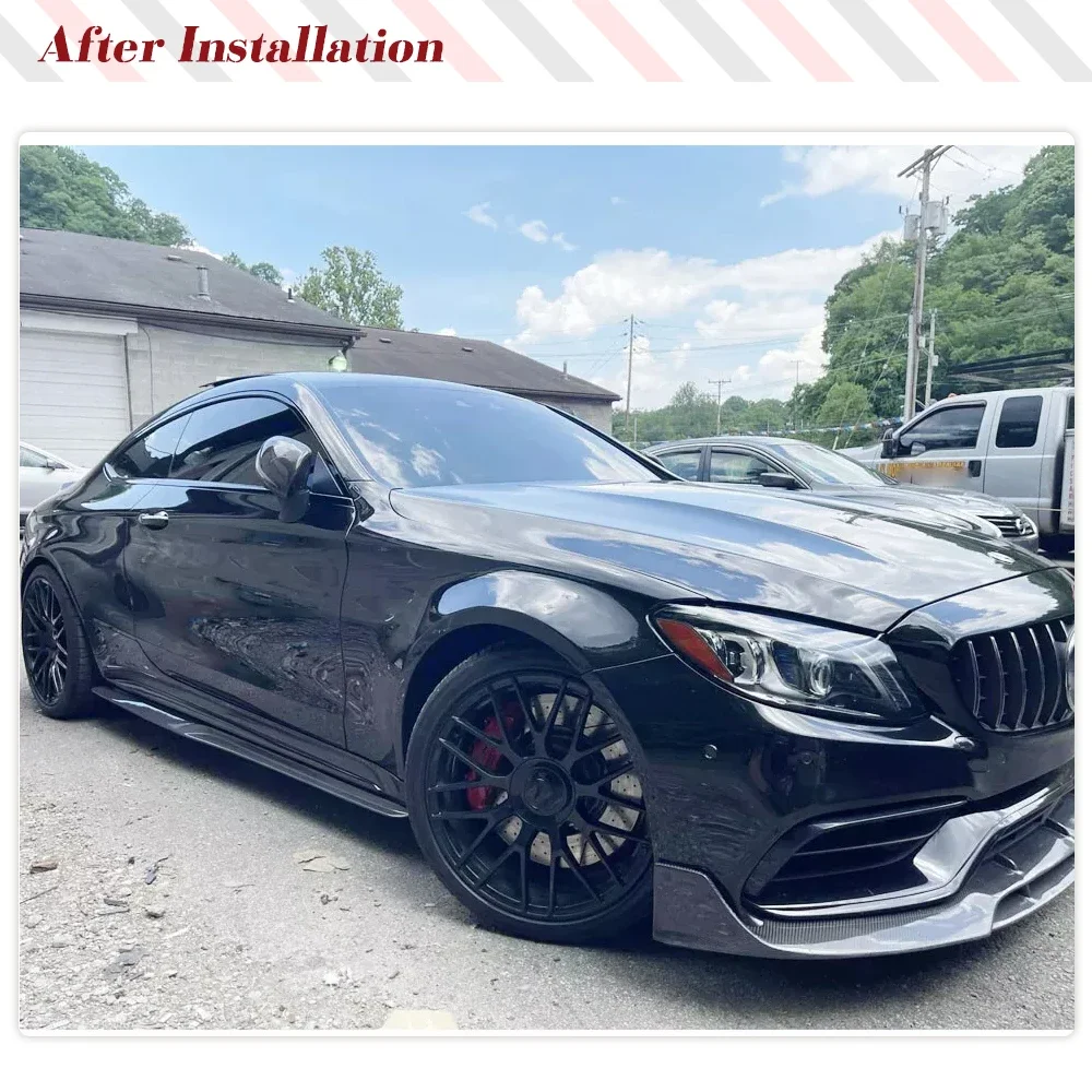 Carbon Fiber Car Side Skirts for Mercedes-Benz C Class W205 C63 C43 Coupe Car Side Skirt Extension Rocker Panel Side Body Kits
Carbon Fiber Car Side Skirts for Mercedes-Benz C Class W205 C63 C43 Coupe Car Side Skirt Extension Rocker Panel Side Body Kits