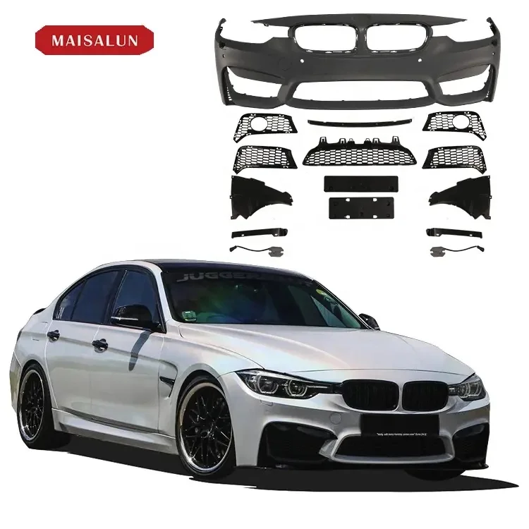 Car Body Kit for BMW F30 Upgrade M3 Style Include Front Bumper Fenders Side Skirts Rear Bumper Rear Spoilers
Car Body Kit for BMW F30 Upgrade M3 Style Include Front Bumper Fenders Side Skirts Rear Bumper Rear Spoilers