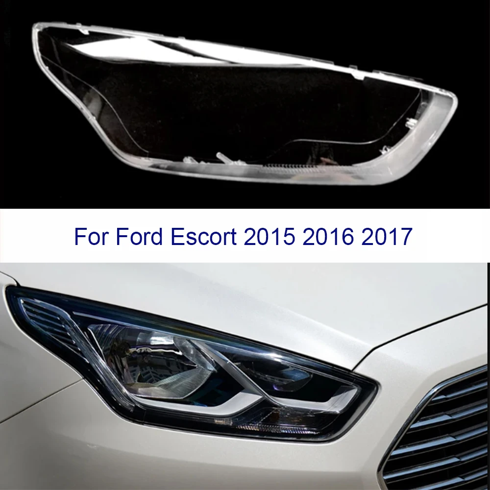 For Ford Escort 2015 2016 2017 front Car Headlight Cover Lens Shell Lampcover Lampshade Headlamp Light mask
For Ford Escort 2015 2016 2017 front Car Headlight Cover Lens Shell Lampcover Lampshade Headlamp Light mask