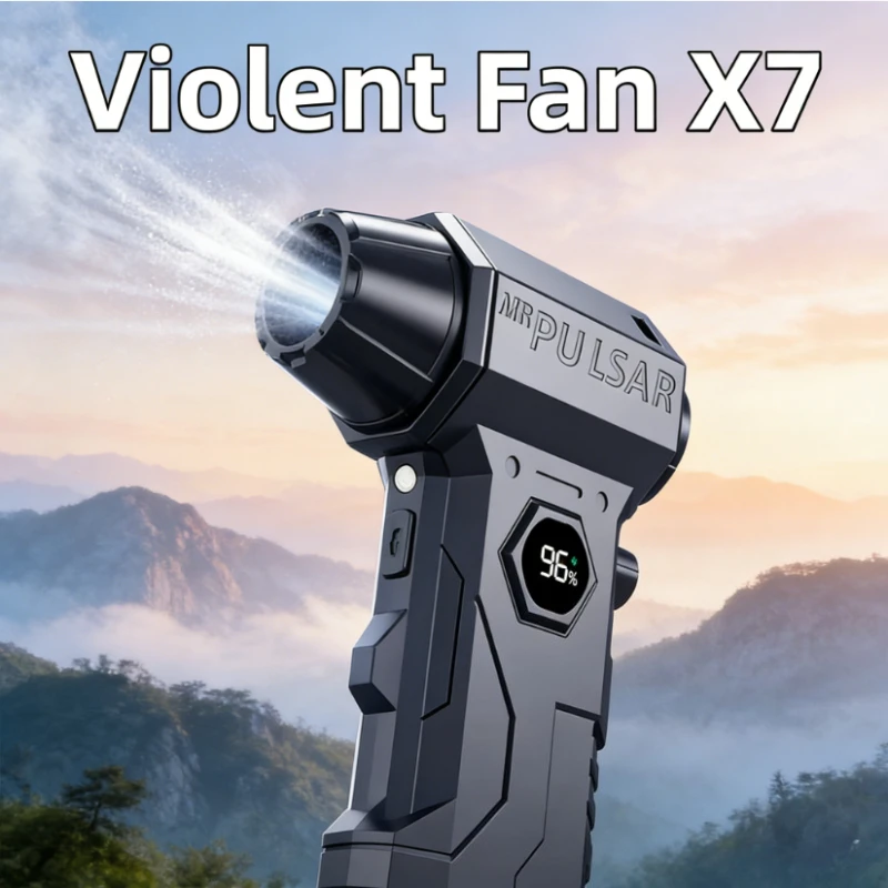 X7 2-в-1 Ручной пылесос и воздуходувка | Вентилятор турбо-типа 130000 об/мин с LED-подсветкой и многопортовой насадкой для очистки от пыли и мусора
X7 2-в-1 Ручной пылесос и воздуходувка | Вентилятор турбо-типа 130000 об/мин с LED-подсветкой и многопортовой насадкой для очистки от пыли и мусора