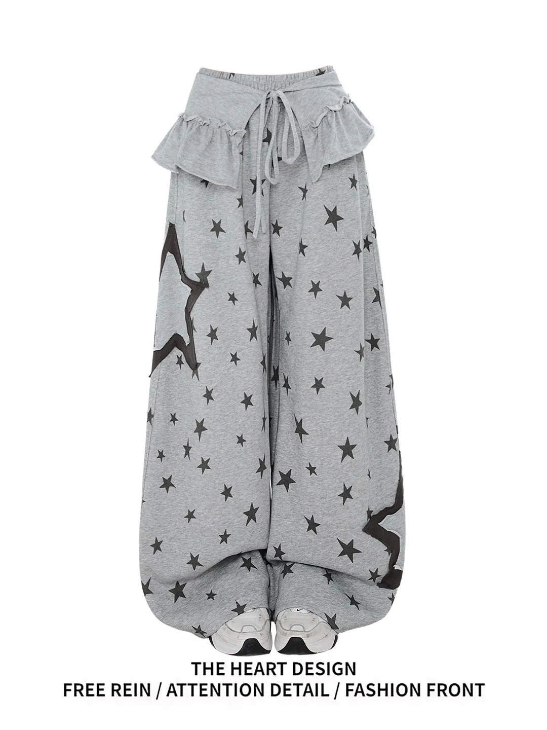 Loose Wide Leg Dance Sweatpants Women's Casual Pants Spring New Style Printed Star Curtain Fake Two-Piece Sporty Leisure Trou...
Loose Wide Leg Dance Sweatpants Women's Casual Pants Spring New Style Printed Star Curtain Fake Two-Piece Sporty Leisure Trou...