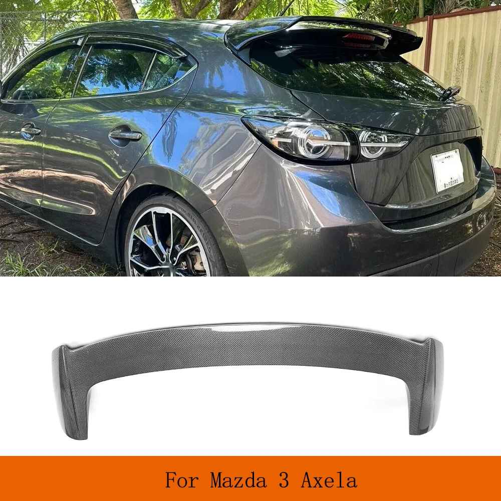 Car Rear Spoiler Roof Window Wing for Mazda 3 Axela Sport Hatchback 4-Door 2014-2017 Carbon Fiber/FRP Black Racing Spoiler
Car Rear Spoiler Roof Window Wing for Mazda 3 Axela Sport Hatchback 4-Door 2014-2017 Carbon Fiber/FRP Black Racing Spoiler