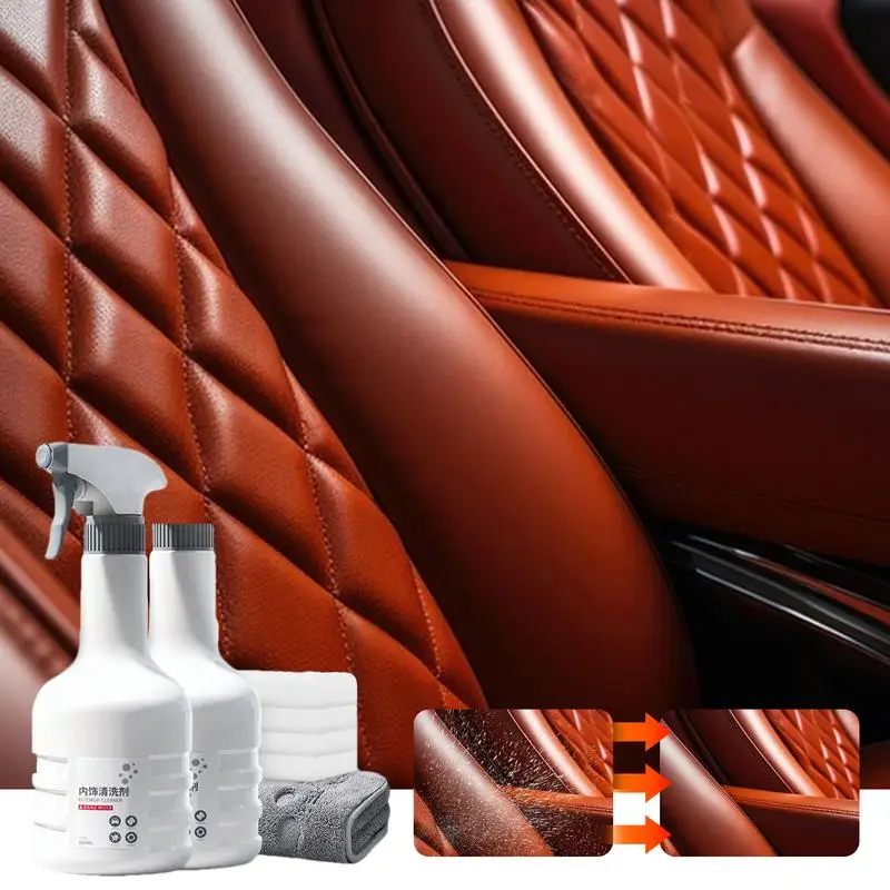 Car Leather Cleaner Auto Roof Dash Washing Spray Car Refurbishment Cleaning Agent Multipurpose Leather Stains Protection Polish
Car Leather Cleaner Auto Roof Dash Washing Spray Car Refurbishment Cleaning Agent Multipurpose Leather Stains Protection Polish