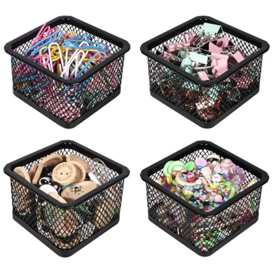 Paper Clip Holder for Desk, Paperclip Holders, Mesh Paper Clip Holders Metal Paper Clip Dispenser Organizer for Desk Binder Cli
Paper Clip Holder for Desk, Paperclip Holders, Mesh Paper Clip Holders Metal Paper Clip Dispenser Organizer for Desk Binder Cli