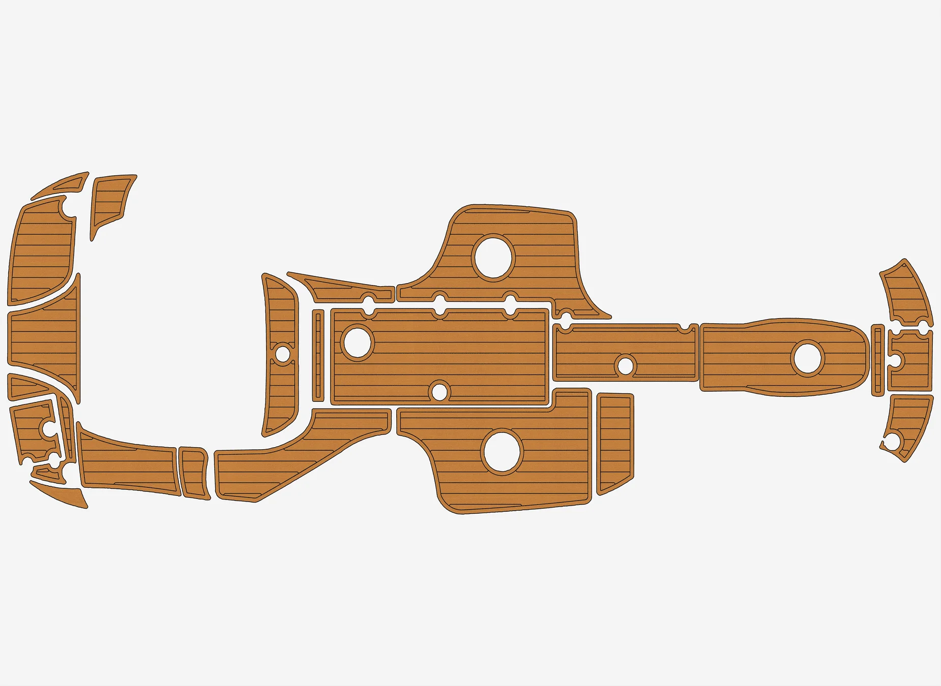 2004-2006 Crownline 240 EX 1/4" 6mm EVA foam Non-Slip PVC Teak Decking marine Mat seadek aqua carpet Marine Floor
2004-2006 Crownline 240 EX 1/4" 6mm EVA foam Non-Slip PVC Teak Decking marine Mat seadek aqua carpet Marine Floor