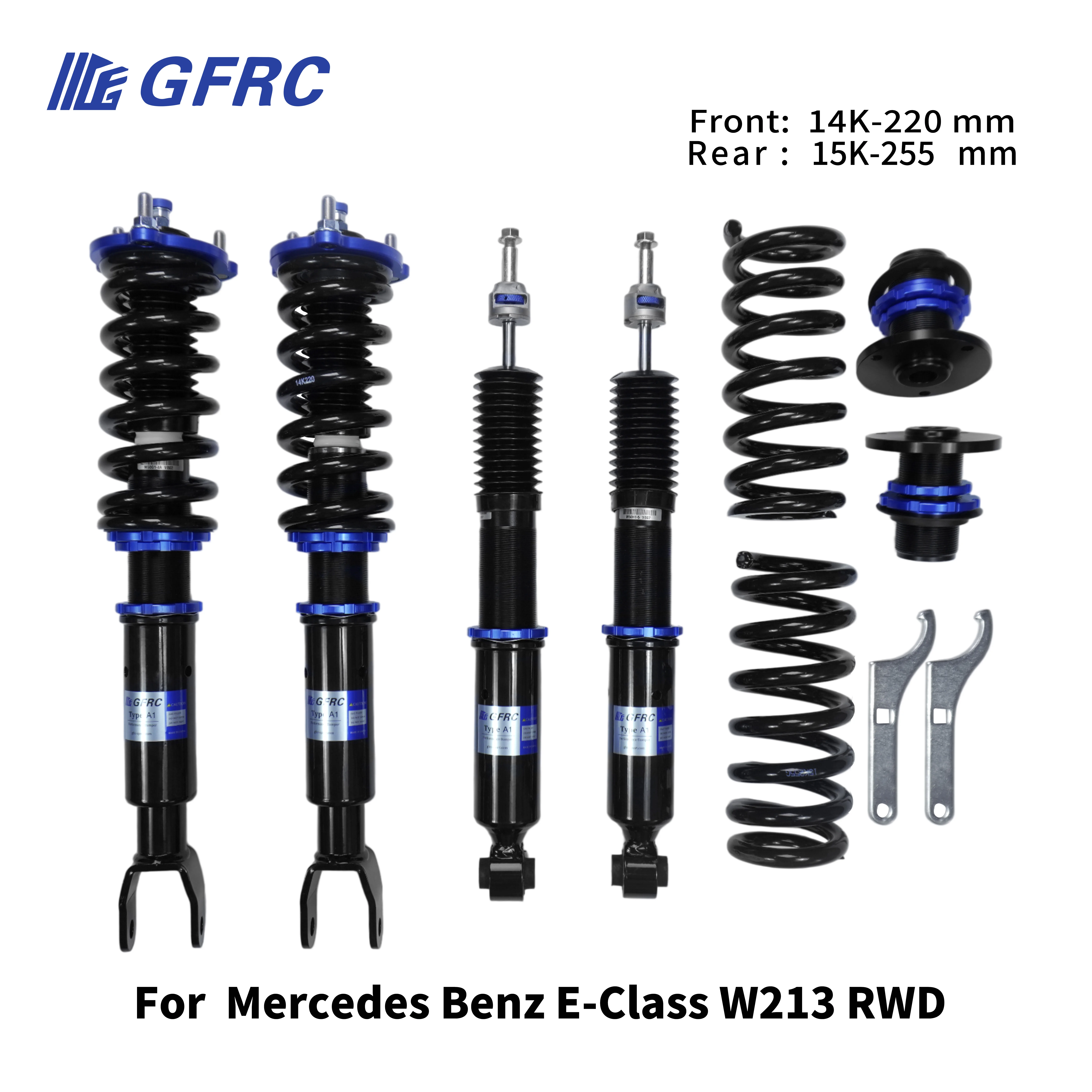 Monotube Coilover Suspension For 2017-2023 Mercedes Benz E-Class W213 Damping/Height Adjustable Shock Absorber
Monotube Coilover Suspension For 2017-2023 Mercedes Benz E-Class W213 Damping/Height Adjustable Shock Absorber