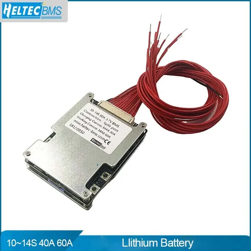 Литиевая батарея Heltecbms bms 14s, 48 В, 60 А, 40 А, 11s, 12s, 13s, bms 48 В, 18650/21700, защитная плата, разделенный порт
Литиевая батарея Heltecbms bms 14s, 48 В, 60 А, 40 А, 11s, 12s, 13s, bms 48 В, 18650/21700, защитная плата, разделенный порт