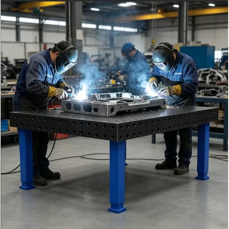 Flexible Welding Platform for General Machinery and Sheet Metal Processing Industries, Improving Work Efficiency.
Flexible Welding Platform for General Machinery and Sheet Metal Processing Industries, Improving Work Efficiency.