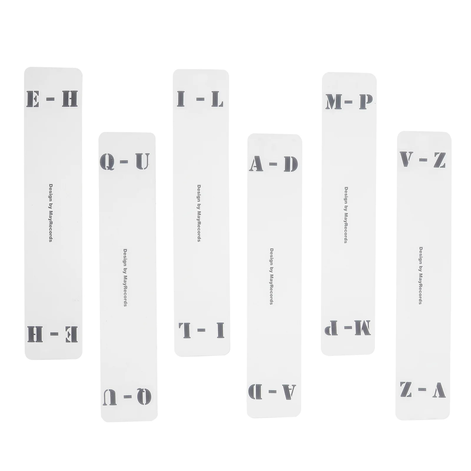 6pcs Acrylic Record Dividers Horizontal Labels Shelf Storage Album ganizer White Sorting Card Index Vinyl
6pcs Acrylic Record Dividers Horizontal Labels Shelf Storage Album ganizer White Sorting Card Index Vinyl