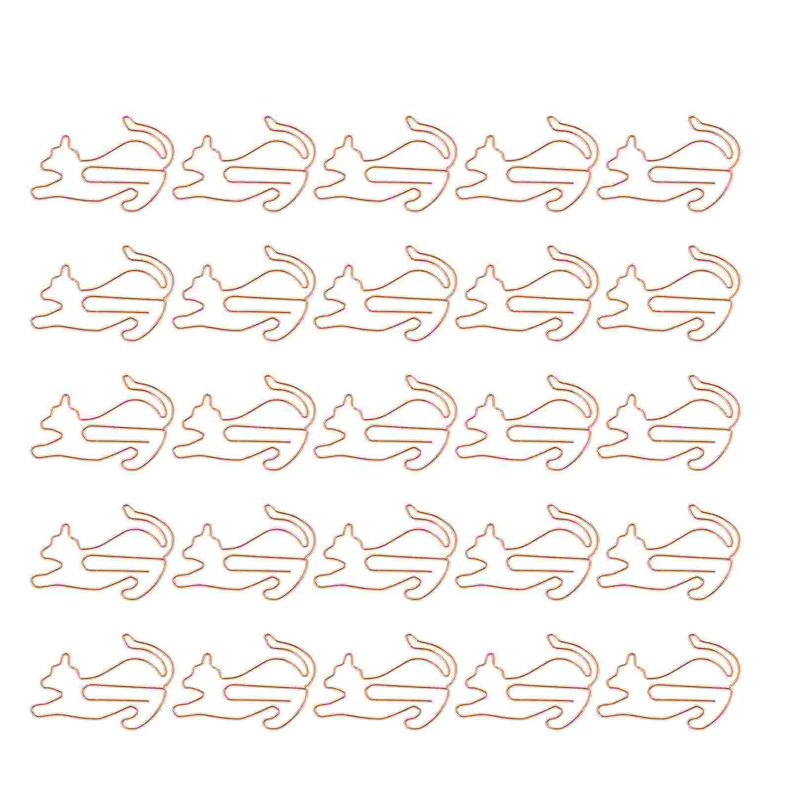 25 Pcs Cat Paper Clip The Gift Animal Shape Clips Memo Clamps Bookmark Office Supplies Metal Shaped Paperclip
25 Pcs Cat Paper Clip The Gift Animal Shape Clips Memo Clamps Bookmark Office Supplies Metal Shaped Paperclip