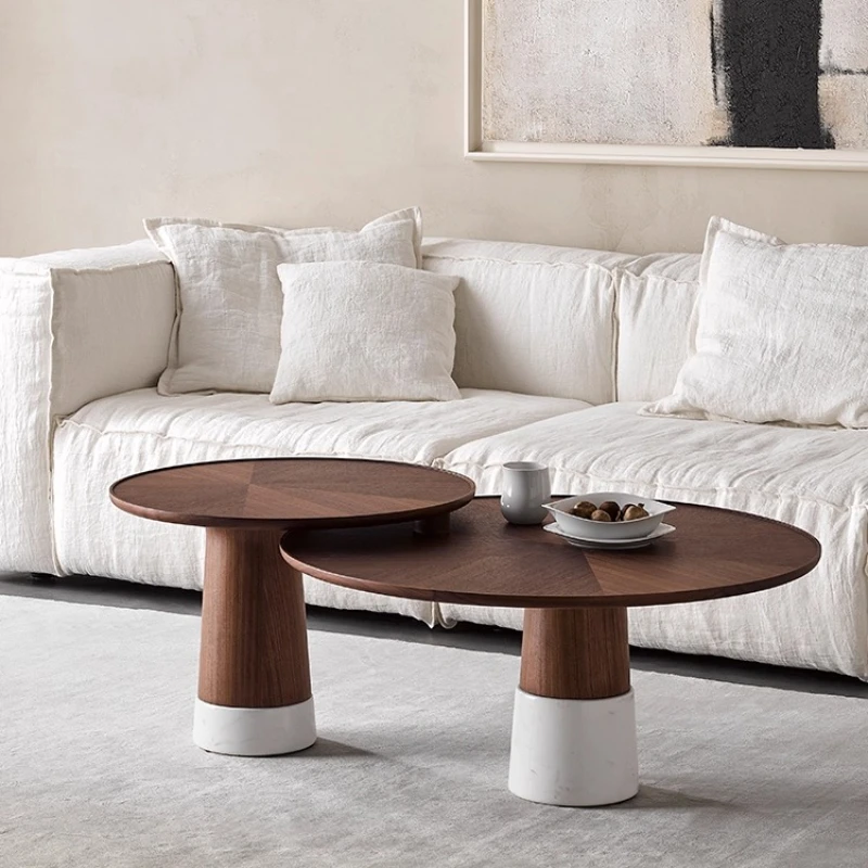 Imported black walnut solid wood coffee table living room tea table Italian style
Imported black walnut solid wood coffee table living room tea table Italian style