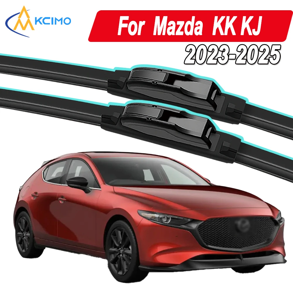 Silicone Car Wiper Blades for Mazda KK KJ 2023-2025- All-Weather Silent Wiper Blades, Quick Release Clip
Silicone Car Wiper Blades for Mazda KK KJ 2023-2025- All-Weather Silent Wiper Blades, Quick Release Clip