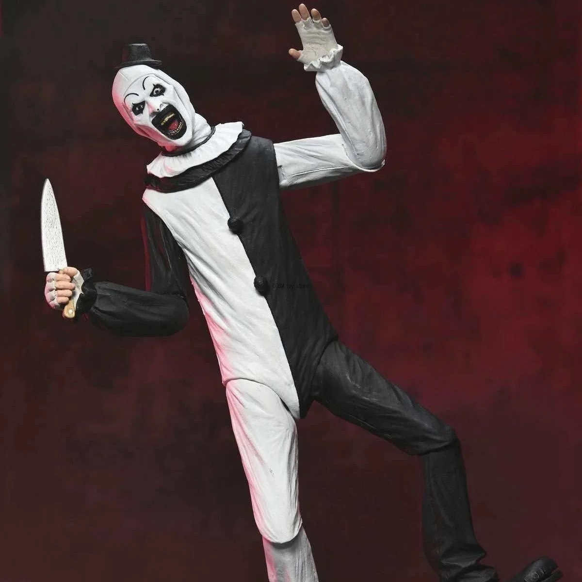 Bandai NECA 45251 Damien Leone's Terrifier Ultimate Art The Clown 7 Action Figure Model Desktop Display Brand New In Stock
Bandai NECA 45251 Damien Leone's Terrifier Ultimate Art The Clown 7 Action Figure Model Desktop Display Brand New In Stock