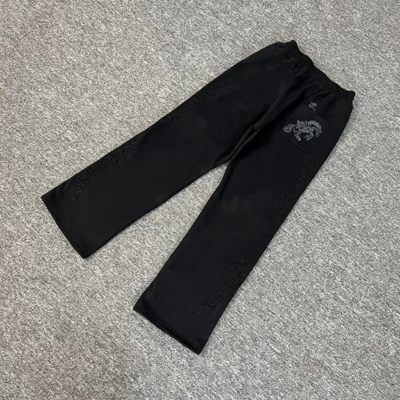 Pure Cotton Fleece Derschutze Black Pants Embroidery Western Casual Pants
Pure Cotton Fleece Derschutze Black Pants Embroidery Western Casual Pants
