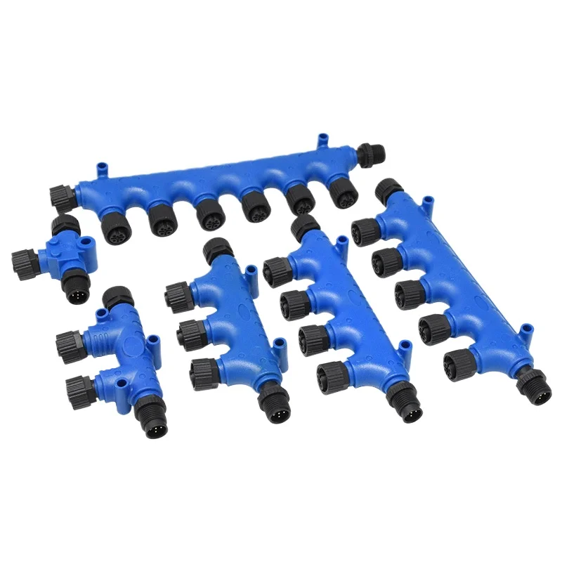 Marine NMEA2000 Network System M12-5 Core T-type Converter Waterproof Circular Connector M12 Splitter
Marine NMEA2000 Network System M12-5 Core T-type Converter Waterproof Circular Connector M12 Splitter
