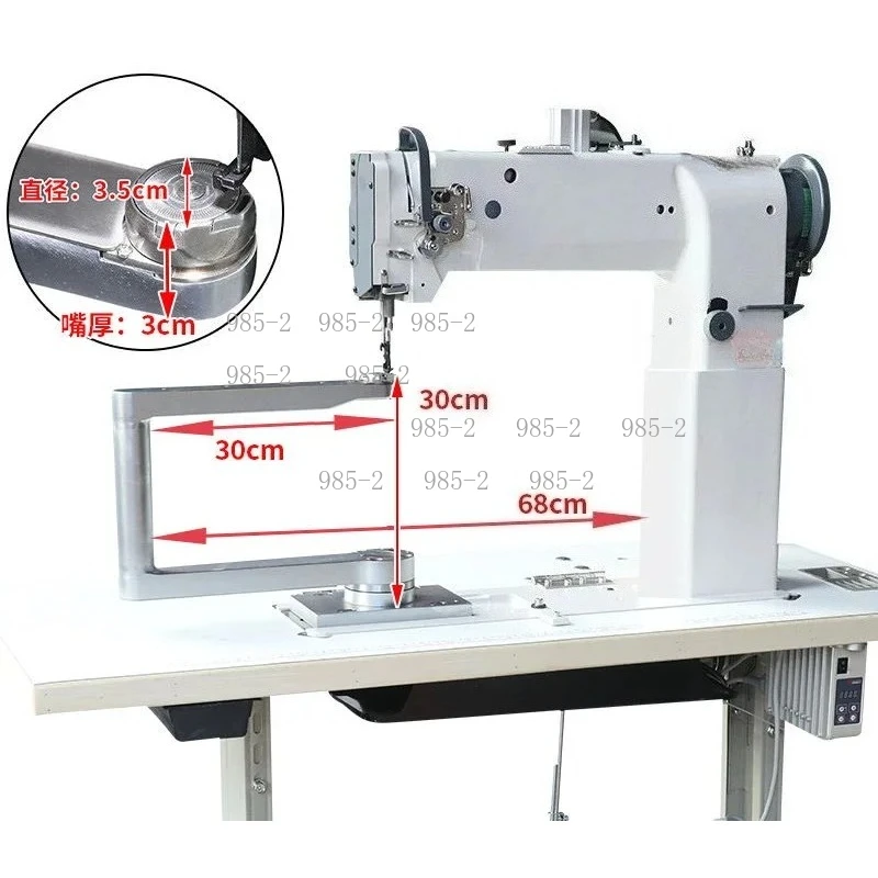 High Column Cylindrical Sewing Device, 360/180 Degree Rotating Rocking Arm I-shaped Sewing Machine
High Column Cylindrical Sewing Device, 360/180 Degree Rotating Rocking Arm I-shaped Sewing Machine