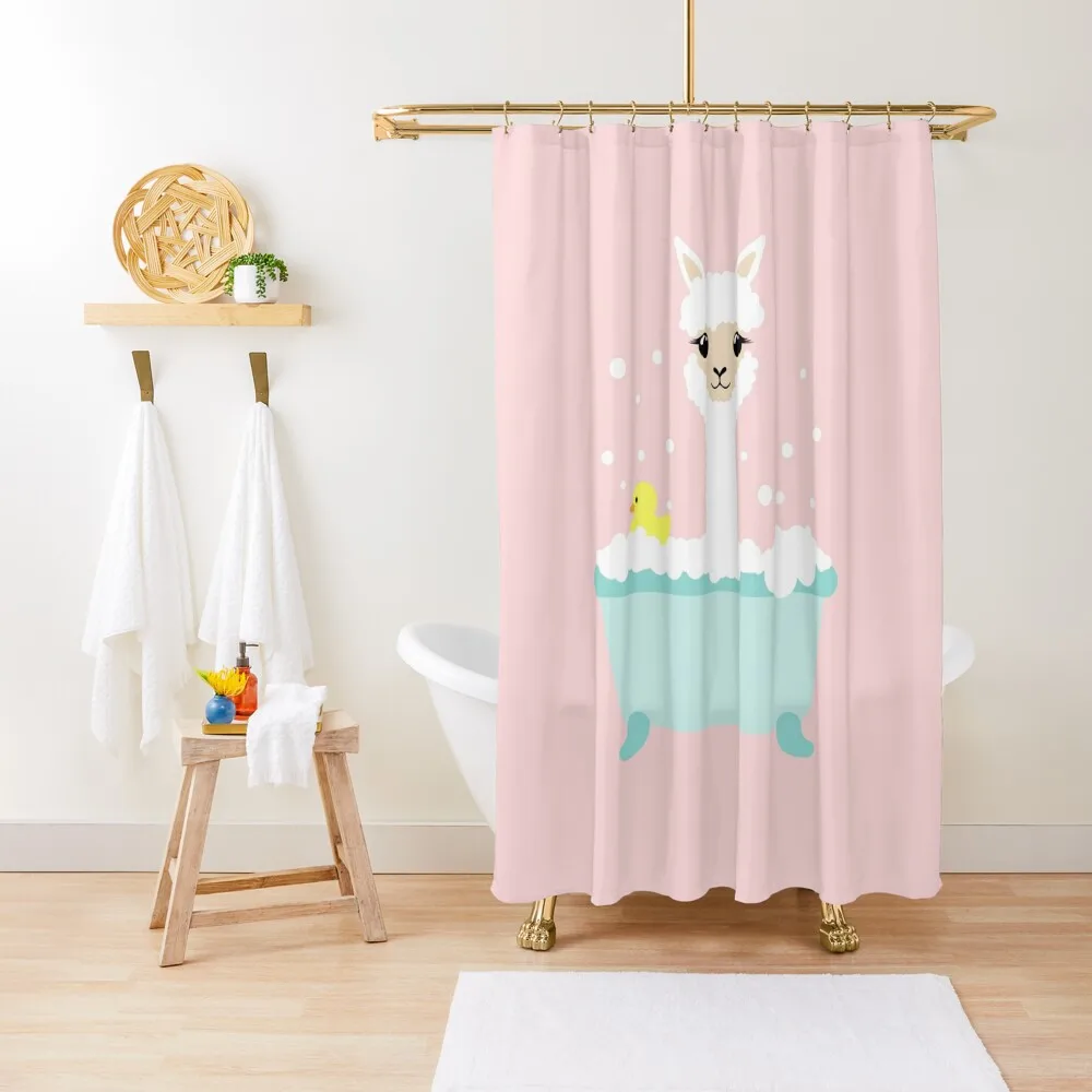 Cute alpaca lama in a bath tub Shower Curtain Bathroom Box For Bathroom Shower Bathroom Accessory Curtain
Cute alpaca lama in a bath tub Shower Curtain Bathroom Box For Bathroom Shower Bathroom Accessory Curtain