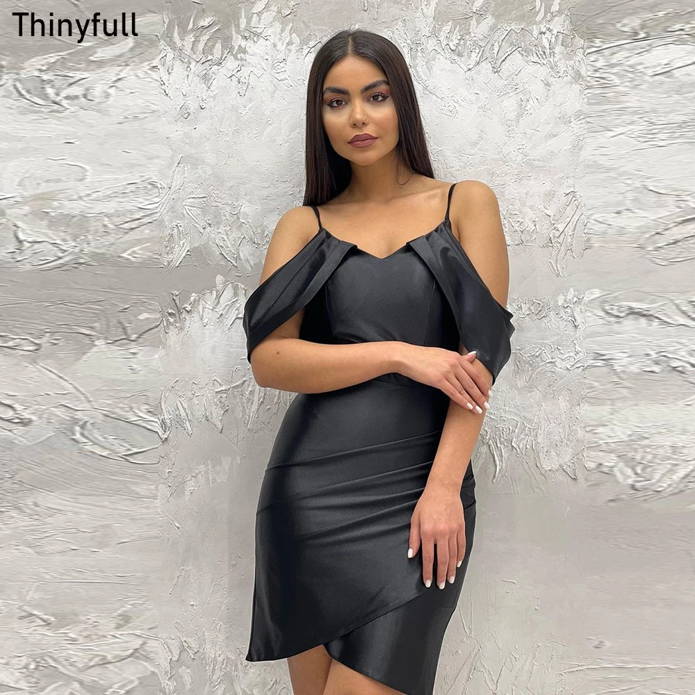 Thinyfull Mermaid Elegant Black Prom Dress Off Shoulder Short Evening Dress 2023 Saudi Arabic Women Formal Occasion Party Dress
Thinyfull Mermaid Elegant Black Prom Dress Off Shoulder Short Evening Dress 2023 Saudi Arabic Women Formal Occasion Party Dress