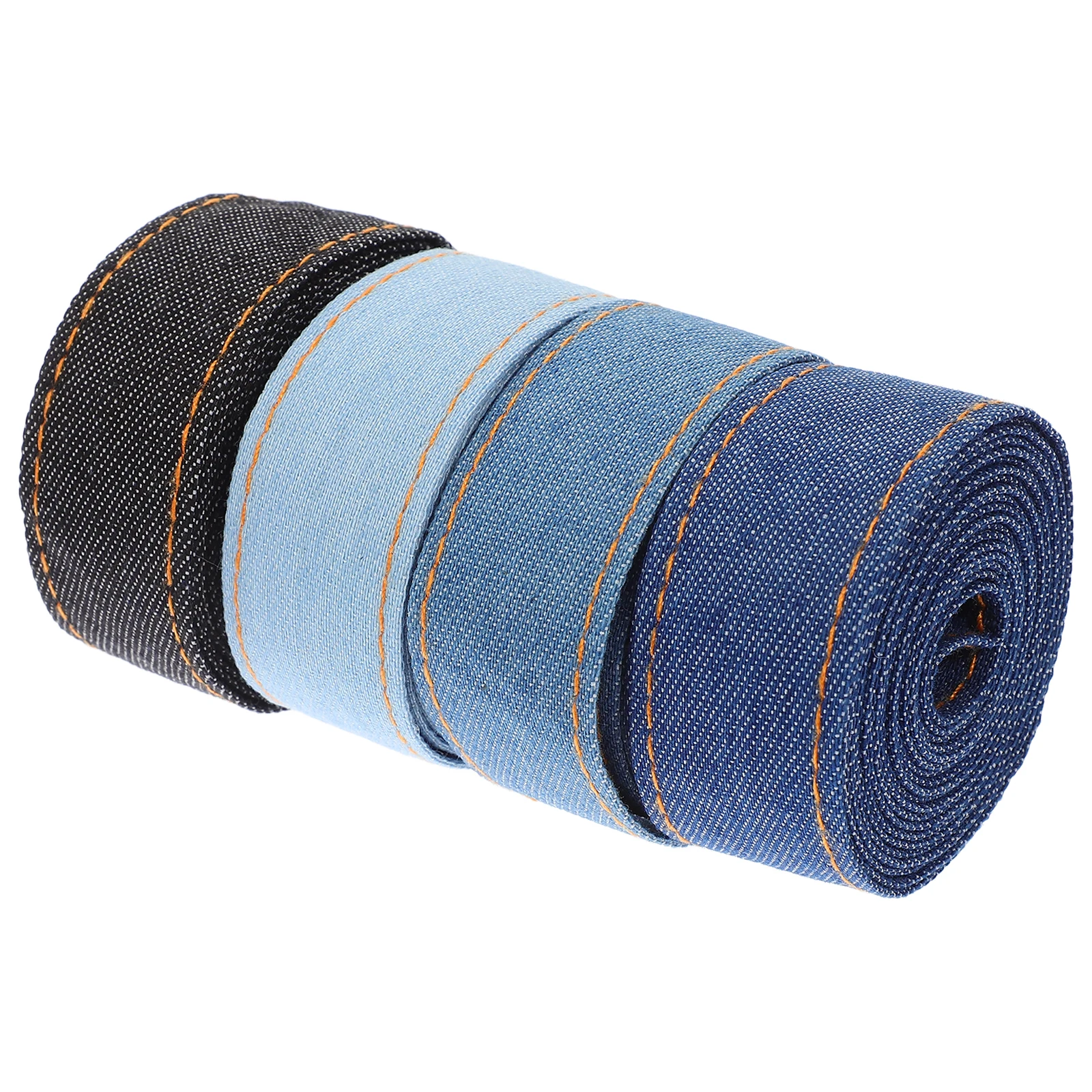 4 Rolls Denim Bow Clothes Diy Ribbon Decorative Packing Fabric for Sewing Twine Crafting Making Ribbons Baby
4 Rolls Denim Bow Clothes Diy Ribbon Decorative Packing Fabric for Sewing Twine Crafting Making Ribbons Baby